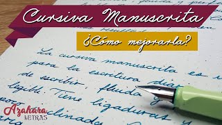 ✍️ 5 Pasos para Mejorar la Cursiva Manuscrita [upl. by Barbara-Anne]