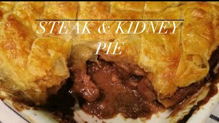 STEAK AND KIDNEY PIE  South African YouTuber [upl. by Schaab]