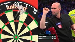 18 Perfect Darts and a NINE DARTER from Michael van Gerwen [upl. by Leugim810]