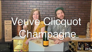 Tasting Wine reviews Veuve Clicquot Champagne [upl. by Shaver]