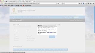 Cricclubs Site demo 11  How to claim your player profile [upl. by Naletak339]