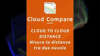 Cloud Compare  Calcola la distanza tra nuvole di punti [upl. by Neillij369]