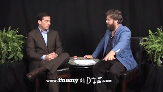 Steve Carell en Between Two Ferns con Zach Galifianakis SUBTITULO EN ESPAÑOL [upl. by Wynne]