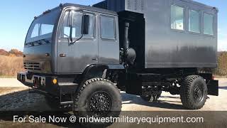 Custom Built M1079 Stewart amp Stevenson 4x4 Camper Truck [upl. by Sandberg]