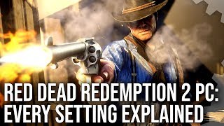 Red Dead Redemption 2 PC Every Graphics Setting Tested  Xbox One X Comparison [upl. by Reece]