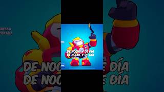 Brawlers singing De noche y de día telepatía brawlstars brawl supercell aicover ai español [upl. by Cathie]