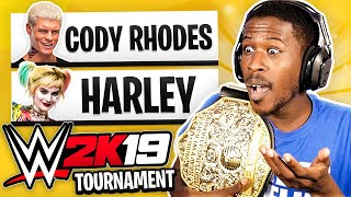 WWE 2K19 But I Can Only Draft Mods To My Tournament [upl. by Naugan]