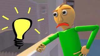 Baldi has a PLAN SFM Baldis Basics [upl. by Lolande]