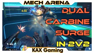 Dual Carbine 12 Surge ACHIEVEMENT requires quotFinessequot  Mech Arena [upl. by Zuzana647]