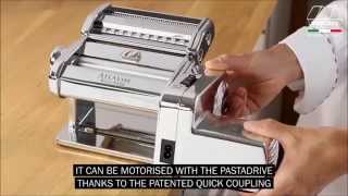 Introducing the Marcato Atlas 150 Pasta Maker [upl. by Blanka]