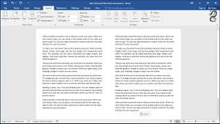 How to design half page handouts in Word [upl. by Niamjneb]