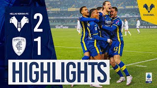 Highlights Serie A TIM 202324  VeronaEmpoli 21 [upl. by Noet237]