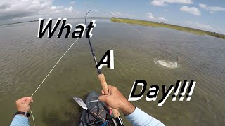 What A Day😮 Fly Fishing Port OConnor Texas [upl. by Lad138]