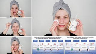 How To Use The Ordinary Glycolic Acid Hyaluronic Acid Niacinamide Moisturiser and Sunscreen [upl. by Adniuqal]