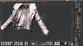 Leather Jacket Sculpting Part 1 [upl. by Persons]