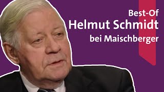 Best of quotHelmut Schmidt bei Sandra Maischbergerquot [upl. by Woody300]