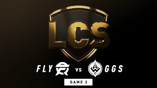 FLY vs GGS  Quarterfinals Game 2  LCS Spring Split  FlyQuest vs Golden Guardians 2019 [upl. by Yramesor48]