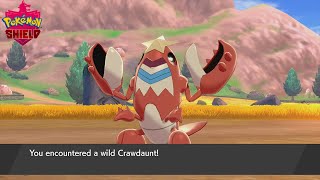 Pokémon Sword amp Shield  How to Catch Crawdaunt [upl. by Lilhak]