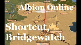 Albion Online  Caerleon to Bridgewatch fast almost safely [upl. by Eiltan543]