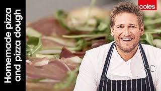 How to Make Easy Pizza Dough from Scratch  Cook with Curtis Stone  Coles [upl. by Enialed786]