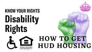 HUD Definition of Person with Disability  Disability Housing Assistance Programs [upl. by Aicirtam]