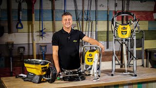 WAGNER Airless Paint Sprayers Comparison with Craig Phillips [upl. by Lilias815]