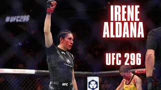 IRENE ALDANA UFC 296 [upl. by Eerehs572]