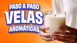 Cómo hacer velas aromáticas caseras con POCO dinero [upl. by Xonnel464]