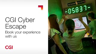 CGI UK  Experience our CGI Cyber Escape [upl. by Ronni498]