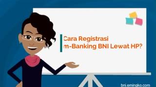 Cara Registrasi m Banking BNI Lewat HP [upl. by Lawley]