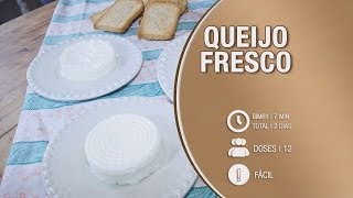 Queijo Fresco  Receita Bimby  Thermomix [upl. by Naawaj]