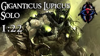 Gw2 Solo Giganticus Lupicus  Vindicator  122 [upl. by Wolgast]