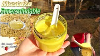 Mostaza Supersaludable Casera [upl. by Suiramed]