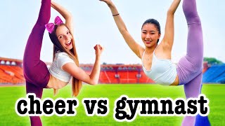 GYMNAST vs CHEERLEADER [upl. by Issie227]