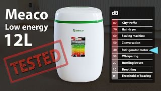 Meaco Low Energy 12L Review  Economical low power dehumidifier [upl. by Connors]