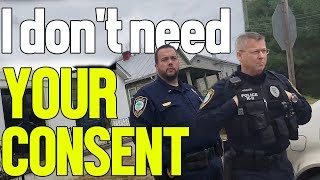 Officer ARRESTS Citizen For Asking TOO MANY Questions [upl. by Normac]