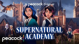 Supernatural Academy  Official Trailer  Peacock Original [upl. by Aicilat80]