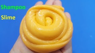 How To make Slime with shampoo and Glue Easy [upl. by Gnof]