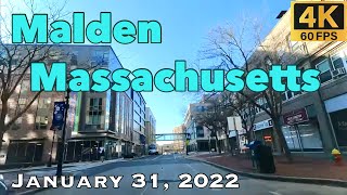 Malden Massachusetts  January 31 2022 [upl. by Eenal]