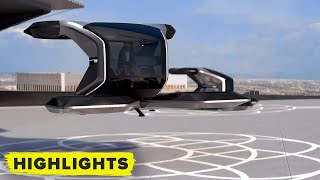 FLYING CAR GM reimagines transportation Full eVTOL reveal [upl. by Rainger649]