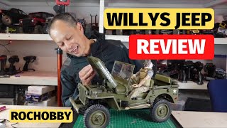 Willys Jeep crawler is so scale  Rochobby MB Scaler review [upl. by Jules]