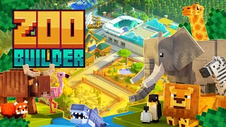 Build Your Own ZOO in MINECRAFT — ZOO BUILDER [upl. by Ezalb]