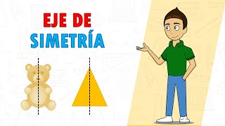 EJE DE SIMETRIA Super fácil  Para principiantes [upl. by Antonietta]