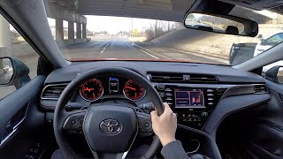 2020 Toyota Camry TRD V6  POV Review [upl. by Alejandro510]