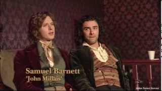 Aidan Turner in Desperate Romantics Featurette [upl. by Harikahs]