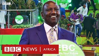 How Kenyas presidential election result unfolded  BBC Africa [upl. by Bjork]