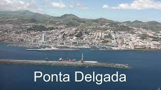 AZORES Ponte Delgada city  São Miguel Island [upl. by Attenal]