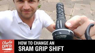 How to Replace a Bicycle Grip Shifter [upl. by Inavihs]