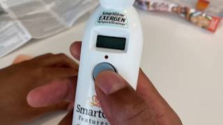 Exergen Temporal Thermometer Unboxing [upl. by Htrap]