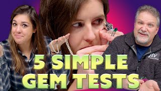 5 Simple Gem Tests Anyone Can Do  Unboxing [upl. by Henleigh]